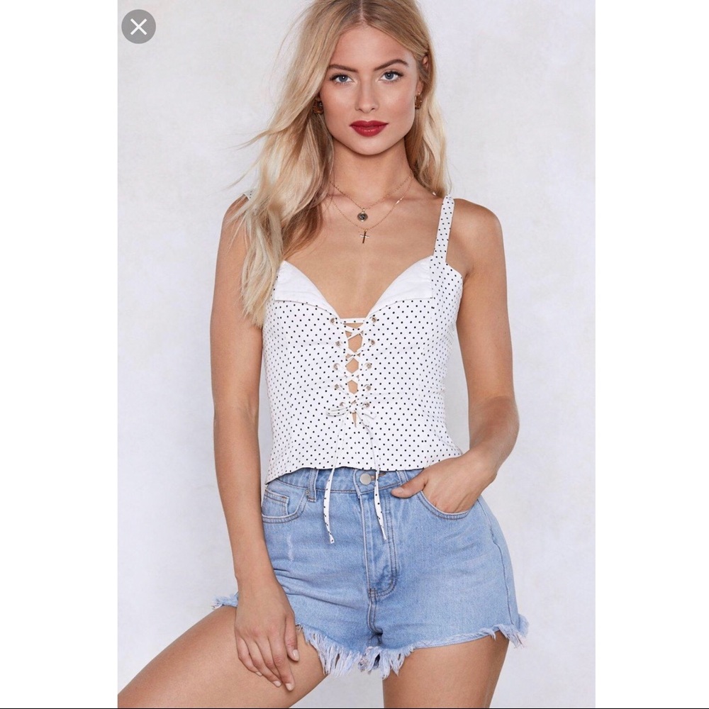 Polka Dot Top ⭐️NWT⭐️